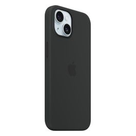 Custodia MagSafe in Silicone per iPhone 15 Nero ​​​​​​​