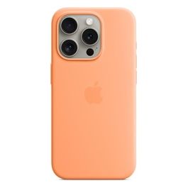 Apple Custodia MagSafe in Silicone per iPhone 15 Pro Aranciata ​​​​​​​