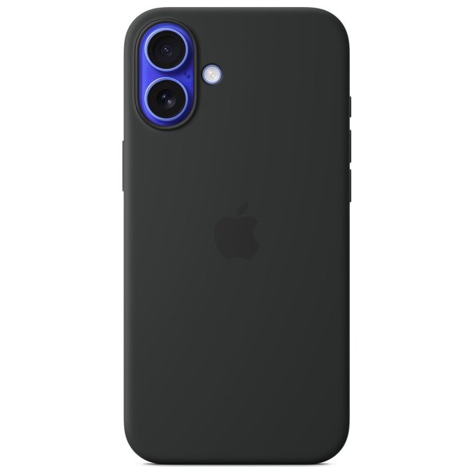 Image of Apple Custodia MagSafe in Silicone per iPhone 16 Plus Nero ???????