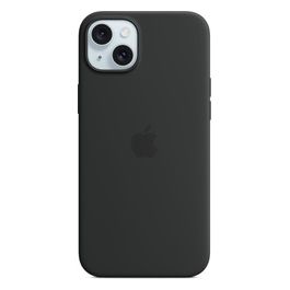 Apple Custodia MagSafe in Silicone per iPhone 15 Plus Nero ​​​​​​​