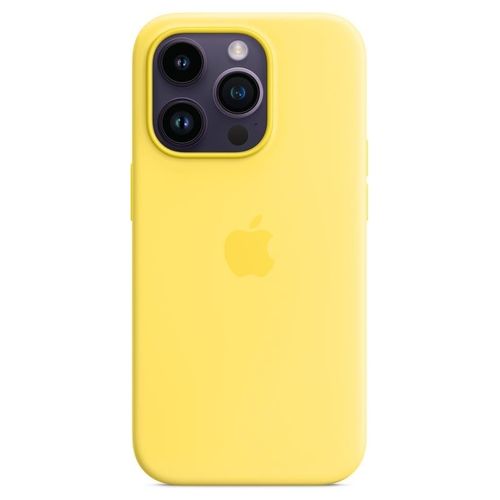 Apple Custodia MagSafe in Silicone per iPhone 14 Pro Giallo Canarino ​​​​​​​