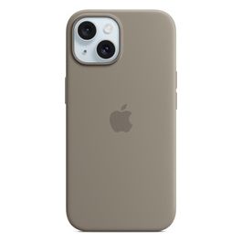 Apple Custodia MagSafe in Silicone per iPhone 15 Grigio Creta ​​​​​​​