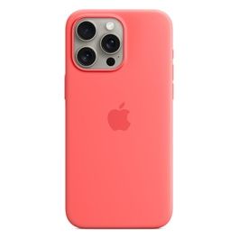 Apple Custodia MagSafe in Silicone per iPhone 15 Pro Max Guava ​​​​​​​
