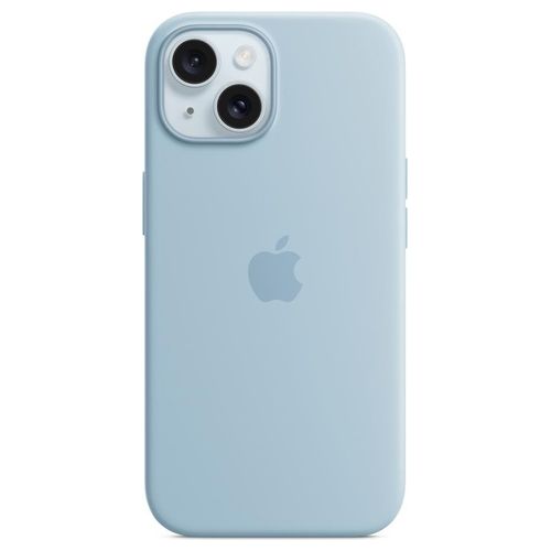 Apple Custodia MagSafe in Silicone per iPhone 15 Blu Chiaro ​​​​​​​