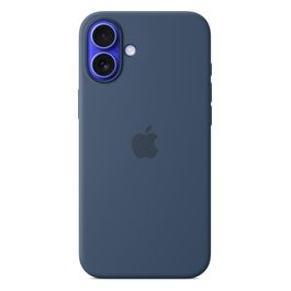 Custodia MagSafe in Silicone per iPhone 16 Plus Denim ​​​​​​​