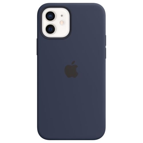 Apple Custodia MagSafe in Silicone per iPhone 12/12 Pro Deep Navy