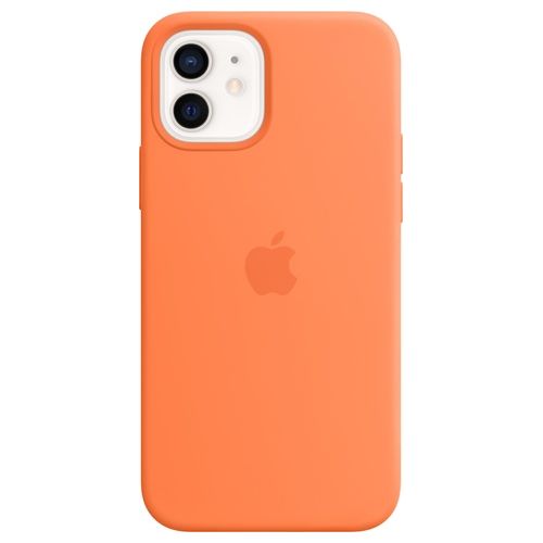 Apple Custodia MagSafe in Silicone per iPhone 12/iPhone 12 Pro Kumquat