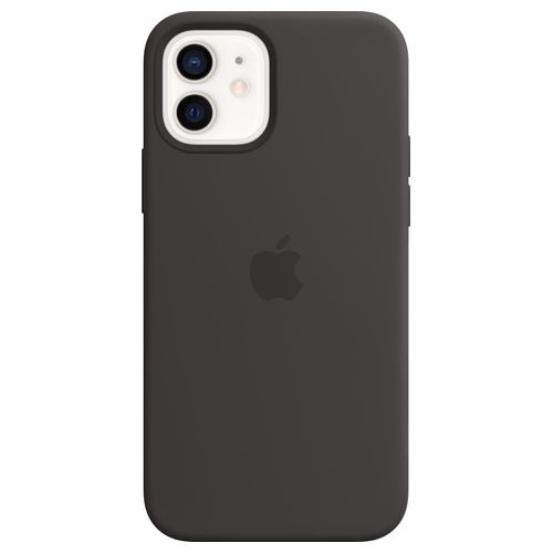 Apple Custodia MagSafe in Silicone per iPhone 12 e iPhone 12 Pro Nero