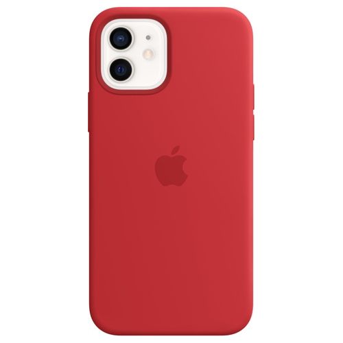 Apple Custodia MagSafe in Silicone per iPhone 12 e  iPhone 12 Pro Rosso