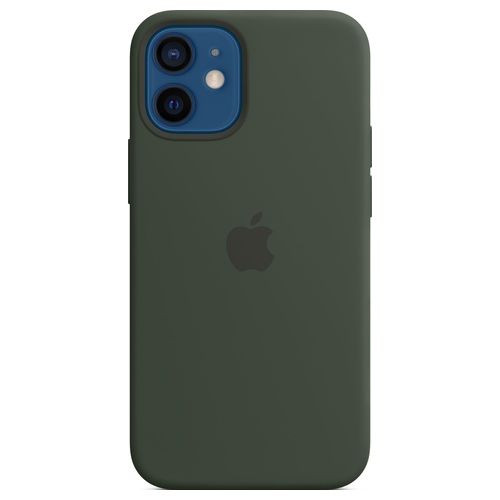 Apple Custodia MagSafe in Silicone per iPhone 12 Mini Verde Cipro