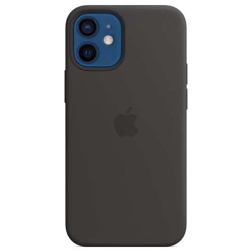 Apple Custodia MagSafe in Silicone per iPhone 12 Mini Nero