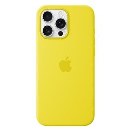 Custodia MagSafe in Silicone per iPhone 16 Pro Max Giallo Carambola ​​​​​​​