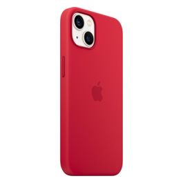 Apple Custodia MagSafe in Silicone per iPhone 13 Rosso