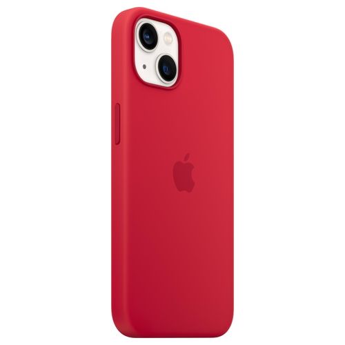 Apple Custodia MagSafe in Silicone per iPhone 13 Rosso