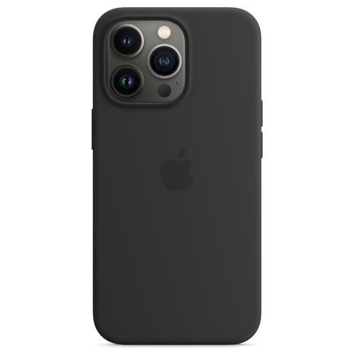 Apple Custodia MagSafe in Silicone per iPhone 13 Pro Mezzanotte