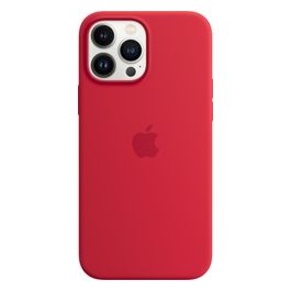 Apple Custodia MagSafe in Silicone per iPhone 13 Pro Max Rosso
