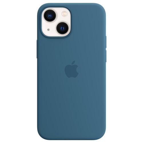 Apple Custodia MagSafe in Silicone per iPhone 13 Mini Azzurro Fiordo