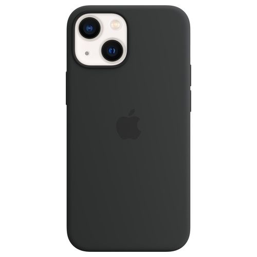 Apple Custodia MagSafe in Silicone per iPhone 13 Mini Mezzanotte