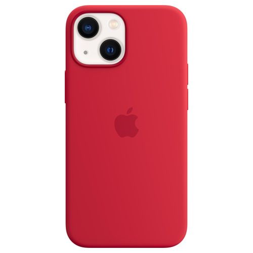 Apple Custodia MagSafe in Silicone per iPhone 13 Mini Rosso