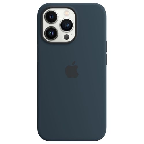 Apple Custodia MagSafe in Silicone per iPhone 13 Pro Blu Abisso