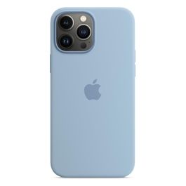Apple Custodia MagSafe in Silicone per iPhone 13 Pro Max Celeste Nebbia