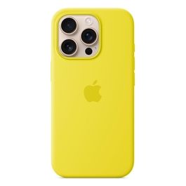 Custodia MagSafe in Silicone per iPhone 16 Pro Giallo Carambola ​​​​​​​