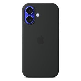 Custodia MagSafe in Silicone per iPhone 16 Nero