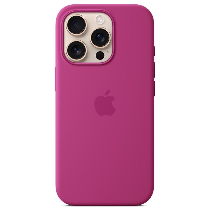 Image of Apple Custodia MagSafe in Silicone per iPhone 16 Pro Fucsia ???????