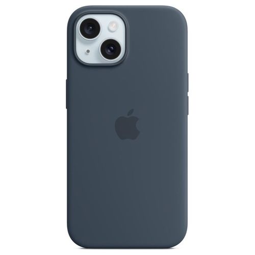 Apple Custodia MagSafe in Silicone per iPhone 15 Blu Tempesta ​​​​​​​