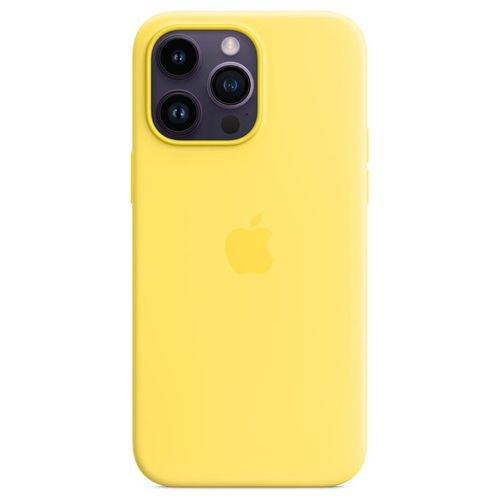 Apple Custodia MagSafe in Silicone per iPhone 14 Pro Max Giallo Canarino ​​​​​​​