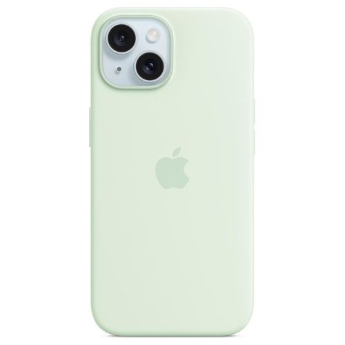 Apple Custodia MagSafe in Silicone per iPhone 15 Menta Fredda ​​​​​​​