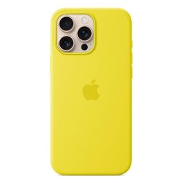 Custodia MagSafe in Silicone per iPhone 16 Pro Max Giallo Carambola ​​​​​​​