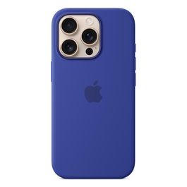 Custodia MagSafe in Silicone per iPhone 16 Pro Blu Oltremare ​​​​​​​