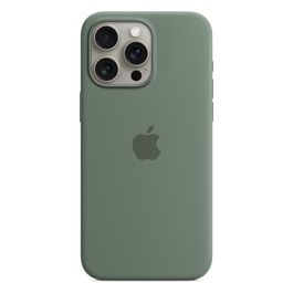 Apple Custodia MagSafe in Silicone per iPhone 15 Pro Max Cipresso ​​​​​​​