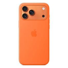 Custodia MagSafe Silicone iPhone 17 Pro Max Arancione