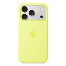 Apple, Custodia MagSafe Silicone, iPhone 17 Pro, Giallo Neon