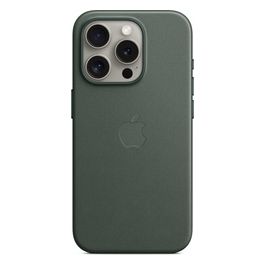 Apple Custodia MagSafe in Tessuto Finewoven per iPhone 15 Pro Sempreverde