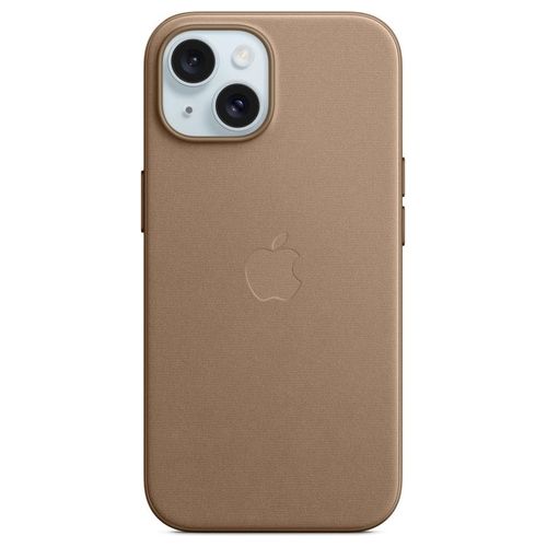 Apple Custodia MagSafe in Tessuto FineWoven per iPhone 15 Grigio Talpa ​​​​​​​
