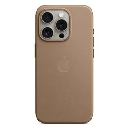 Custodia MagSafe in Tessuto FineWoven per iPhone 15 Pro Grigio Talpa ​​​​​​​