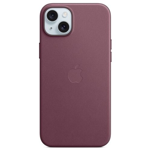 Apple Custodia MagSafe in Tessuto FineWoven per iPhone 15 Plus Gelso ​​​​​​​
