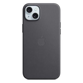 Custodia MagSafe in Tessuto FineWoven per iPhone 15 Plus Nero ​​​​​​​