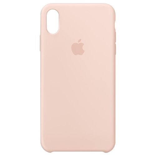 Apple Custodia in Silicone per iPhone Xs Max Pink Sand