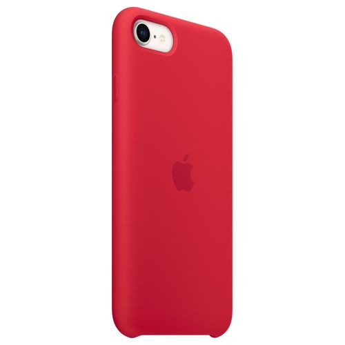 Apple Custodia in Silicone per iPhone SE Rosso