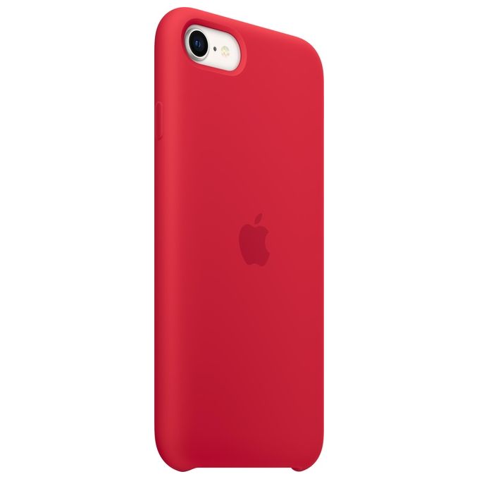Apple Custodia in Silicone per iPhone SE Rosso