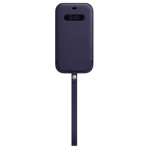 Apple Custodia a Tasca MagSafe in Pelle per iPhone 12 Pro Max Viola Profondo
