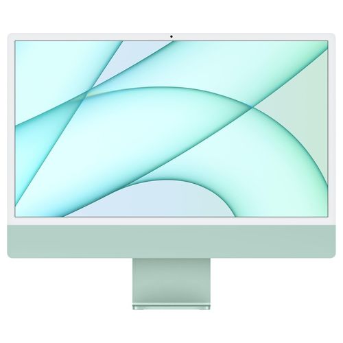 Apple iMac 24" Chip Apple M1 con CPU 8-Core e GPU 8‑Core Quattro Porte 8Gb Hd 256Gb Verde
