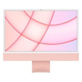 Apple iMac 24" Chip Apple M1 con CPU 8-core e GPU 8‑core quattro porte 8GB RAM, 512GB Rosa 2021