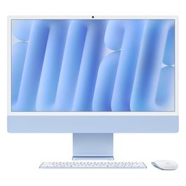 iMac da 24'' con display Retina 4.5K chip M4 con CPU a 8 core e GPU a 8 core 16GB SSD da 256GB - Blu