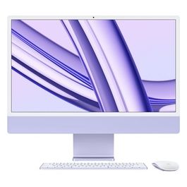 Apple iMac 24'' Purple/M3 8C CPU 10C GPU/24GB/SSD 2TB/MK-TID-NUMDE/MMMT/Gigabit Ethernet/NO Software