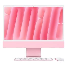 iMac Chip M4 Cpu 8-core e Gpu 8-core Display Retina 24" 16Gb di Memoria Unificata 256Gb di Archiviazione Ssd Rosa